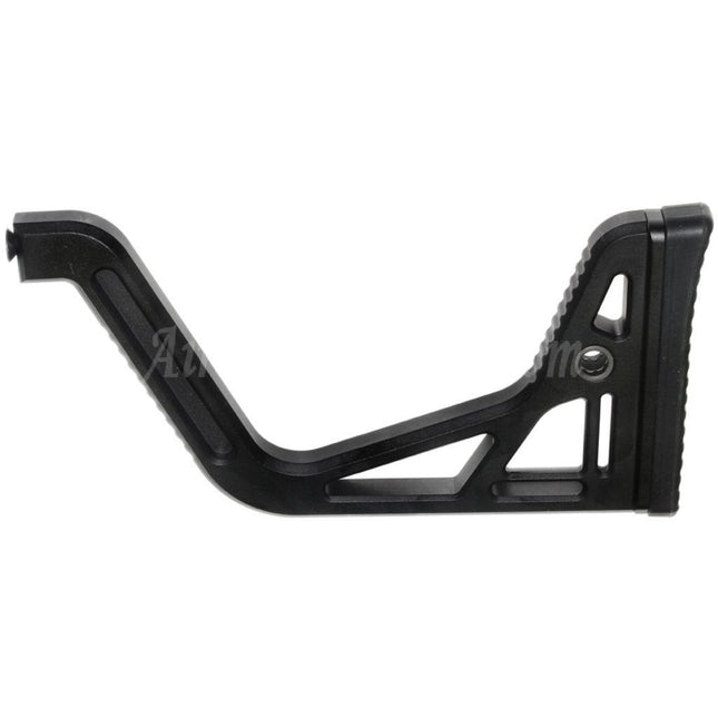 Crosse pliable avec visière 5KU pour fusils MCX/MPX M1913, système de rail Picatinny, Airsoft, noir