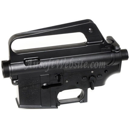 Récepteur supérieur et inférieur en métal E&amp;C M16VN pour fusils AEG E&amp;C Tokyo Marui M4 M16, noir