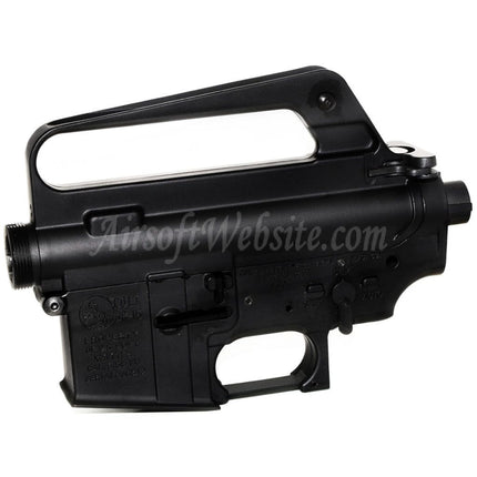 Récepteur supérieur et inférieur en métal E&amp;C M16A1 pour fusils AEG E&amp;C Tokyo Marui M4 M16