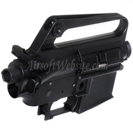 Récepteur supérieur et inférieur en métal E&amp;C M16A1 pour fusils AEG E&amp;C Tokyo Marui M4 M16
