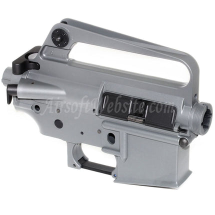 Récepteur supérieur et inférieur en métal E&amp;C M16A1 pour fusils AEG E&amp;C Tokyo Marui M4 M16