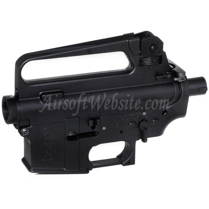 Récepteur supérieur et inférieur en métal E&amp;C M16A2 pour fusils AEG E&amp;C Tokyo Marui M4 M16, noir