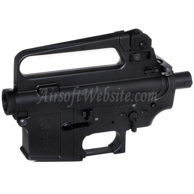 E&C M16A2 Upper Lower Metal Body Receiver For E&C Tokyo Marui M4 M16 Series AEG Rifles Airsoft Black