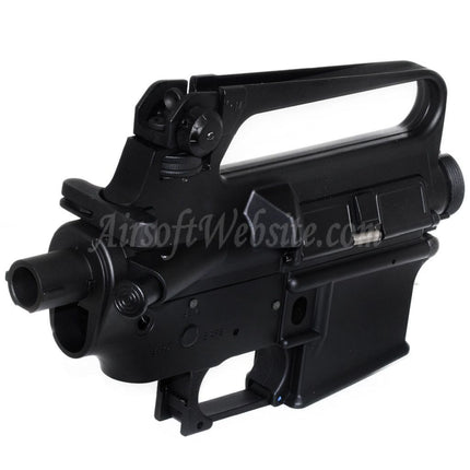 Récepteur supérieur et inférieur en métal E&amp;C M16A2 pour fusils AEG E&amp;C Tokyo Marui M4 M16, noir