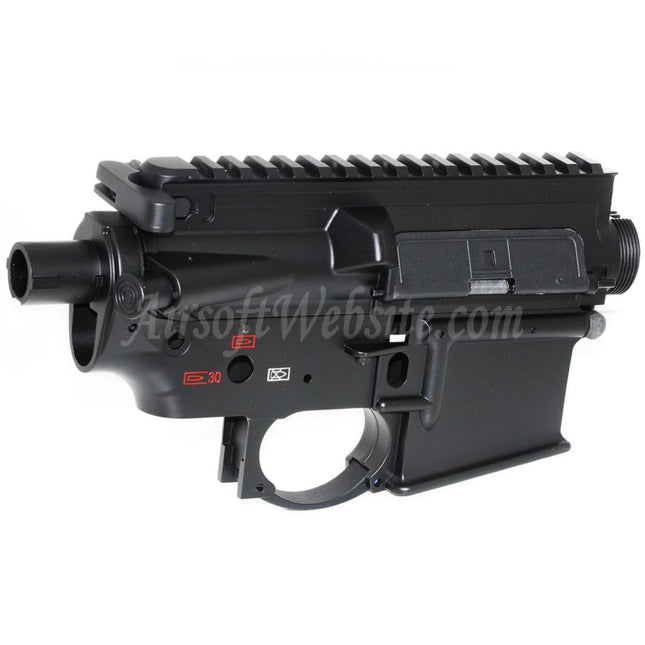 E&C 416 A5 Upper Lower Metal Body Receiver For E&C Tokyo Marui 416 A5 M4 M16 Series AEG Rifles Airsoft Black