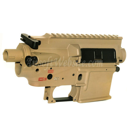 Récepteur supérieur et inférieur en métal E&amp;C 416 A pour fusils AEG E&amp;C Tokyo Marui M4 M16