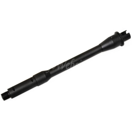 5KU 10" Aluminium Outer Barrel -14mm CCW Counter-Clockwise Thread For Tokyo Marui M4 MWS GBB Rifles Airsoft Black