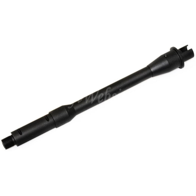 5KU 10" Aluminium Outer Barrel -14mm CCW Counter-Clockwise Thread For Tokyo Marui M4 MWS GBB Rifles Airsoft Black