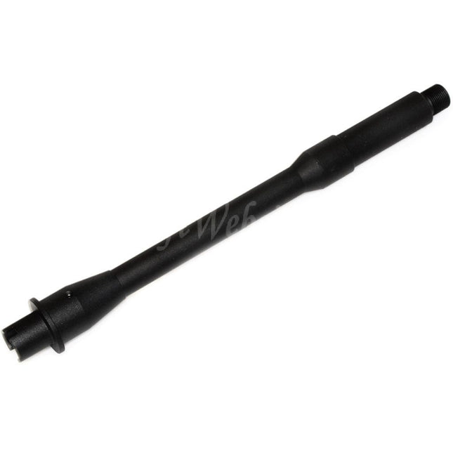 5KU 10" Aluminium Outer Barrel -14mm CCW Counter-Clockwise Thread For Tokyo Marui M4 MWS GBB Rifles Airsoft Black