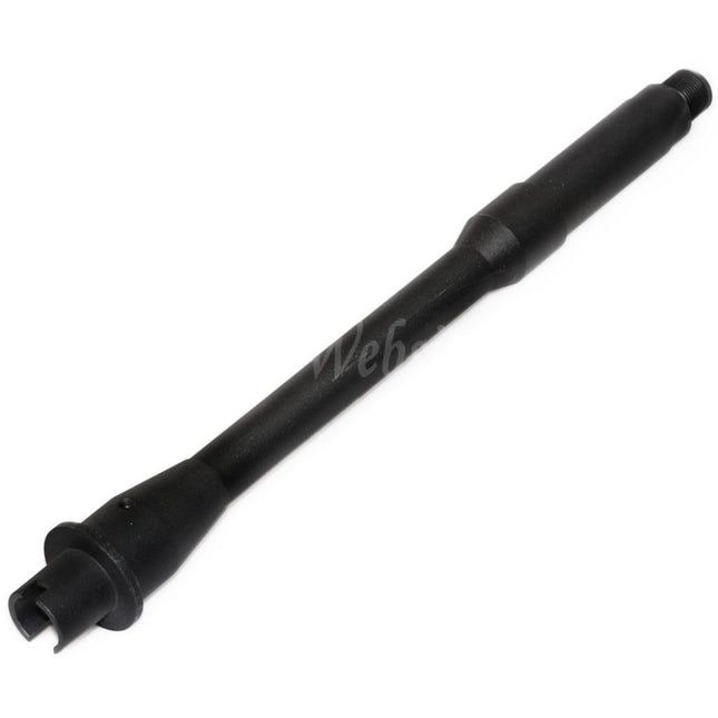 5KU 10.3" Aluminium Outer Barrel -14mm CCW Counter-Clockwise Thread For Tokyo Marui M4 MWS GBB Rifles Airsoft Black