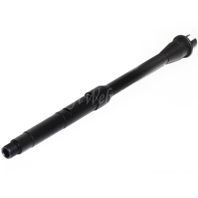 5KU 12.25"/12.5" Aluminium Outer Barrel -14mm CCW Counter-Clockwise Thread For Tokyo Marui M4 MWS GBB Rifles Airsoft Black