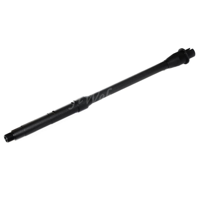5KU 14.25"/14.5" Aluminium Mid-Length Outer Barrel -14mm CCW Counter-Clockwise Thread For Tokyo Marui M4 MWS GBB Rifles Airsoft Black