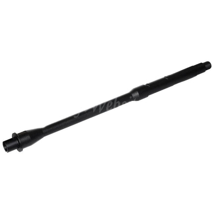 5KU 14.25"/14.5" Aluminium Mid-Length Outer Barrel -14mm CCW Counter-Clockwise Thread For Tokyo Marui M4 MWS GBB Rifles Airsoft Black