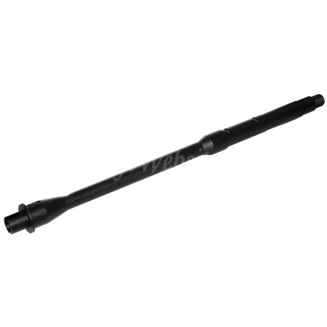 5KU 14.25"/14.5" Aluminium Mid-Length Outer Barrel -14mm CCW Counter-Clockwise Thread For Tokyo Marui M4 MWS GBB Rifles Airsoft Black