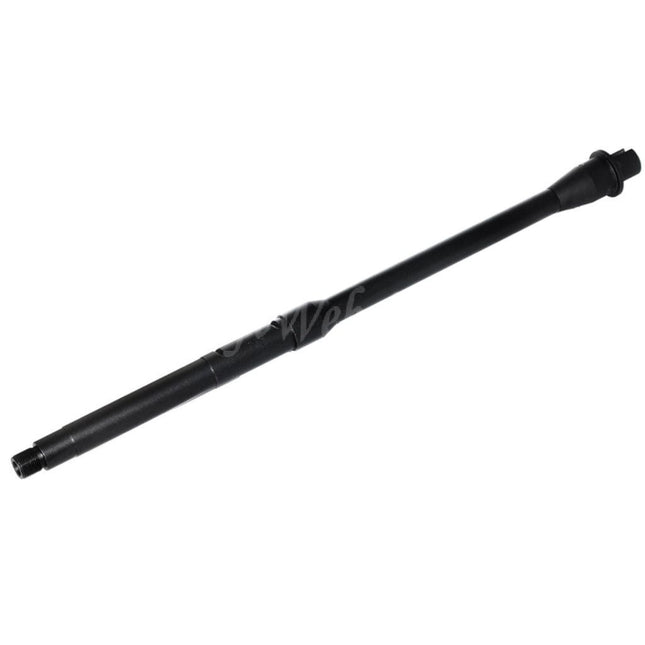 5KU 16"/16.25" Aluminium Mid-Length Outer Barrel -14mm CCW Counter-Clockwise Thread For Tokyo Marui M4 MWS GBB Rifles Airsoft Black