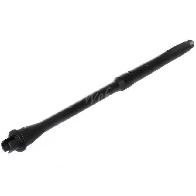 5KU 16"/16.25" Aluminium Mid-Length Outer Barrel -14mm CCW Counter-Clockwise Thread For Tokyo Marui M4 MWS GBB Rifles Airsoft Black