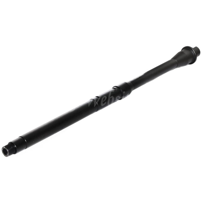 5KU 16"/16.25" Aluminium Carbine-Length Outer Barrel -14mm CCW Counter-Clockwise Thread For Tokyo Marui M4 MWS GBB Rifles Airsoft Black