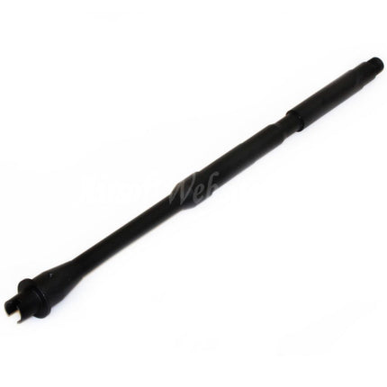 5KU 16" Aluminium Light Weight Carbine-Length Outer Barrel -14mm CCW Counter-Clockwise Thread For Tokyo Marui M4 MWS GBB Rifles Airsoft Black