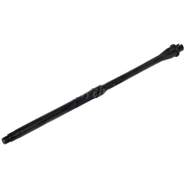 5KU 17.75"/18" Aluminium Mid-Length Outer Barrel -14mm CCW Counter-Clockwise Thread For Tokyo Marui M4 MWS GBB Rifles Airsoft Black