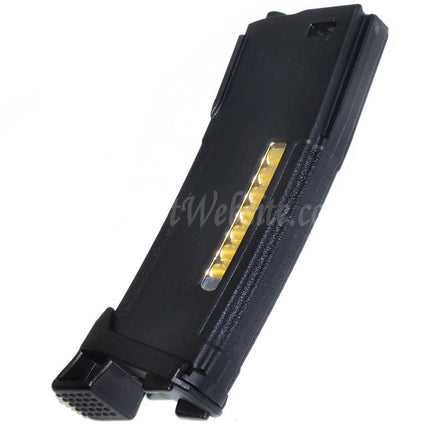 PTS 150rd Mid-Cap Enhanced Polymer Magazine with MAGPOD Base Plate For M4 M16 Series AEG Rifles Airsoft Black