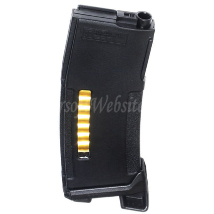 PTS 150rd Mid-Cap Enhanced Polymer Magazine with MAGPOD Base Plate For M4 M16 Series AEG Rifles Airsoft Black
