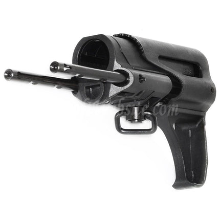 Crosse pliable APS CRS PDW pour fusils AEG M4/M16, noir