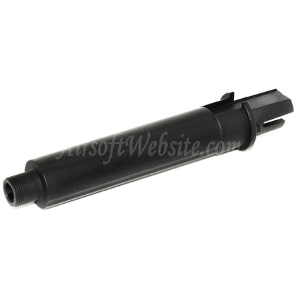 Canon extérieur court APS 5,375"/5,875" - Filetage 14 mm CCW/Sens antihoraire pour fusils APS ASR série M4 M16 AEG Airsoft noir