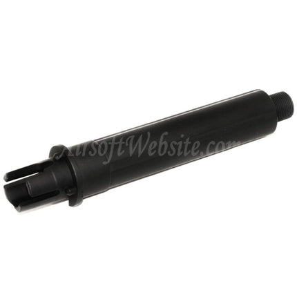 Canon extérieur court APS 5,375"/5,875" - Filetage 14 mm CCW/Sens antihoraire pour fusils APS ASR série M4 M16 AEG Airsoft noir