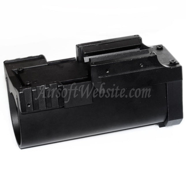 Site web Airsoft : lance-grenades miniature M203 de 132 mm en aluminium à gaz de 40 mm