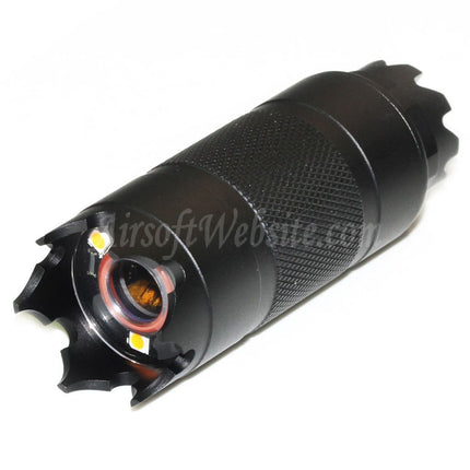 Suppresseur 5KU DPMN Spitfire Tracer - Filetage antihoraire 14 mm avec port USB