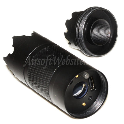 Suppresseur 5KU DPMN Spitfire Tracer - Filetage antihoraire 14 mm avec port USB