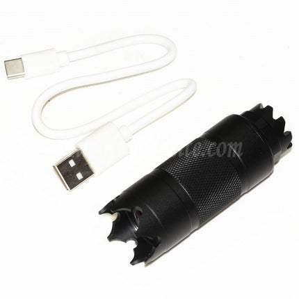 Suppresseur 5KU DPMN Spitfire Tracer - Filetage antihoraire 14 mm avec port USB