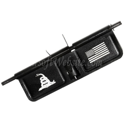 APS Receiver Dust Cover (Different Styles) For APS ASR Tokyo Marui M4 M16 Series AEG Rifles Airsoft Black