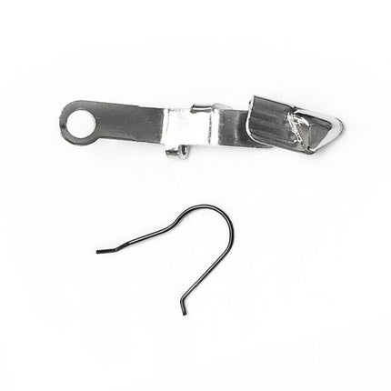 Butée de culasse allongée GM pour pistolets Tokyo Marui série G GBB Airsoft, argent