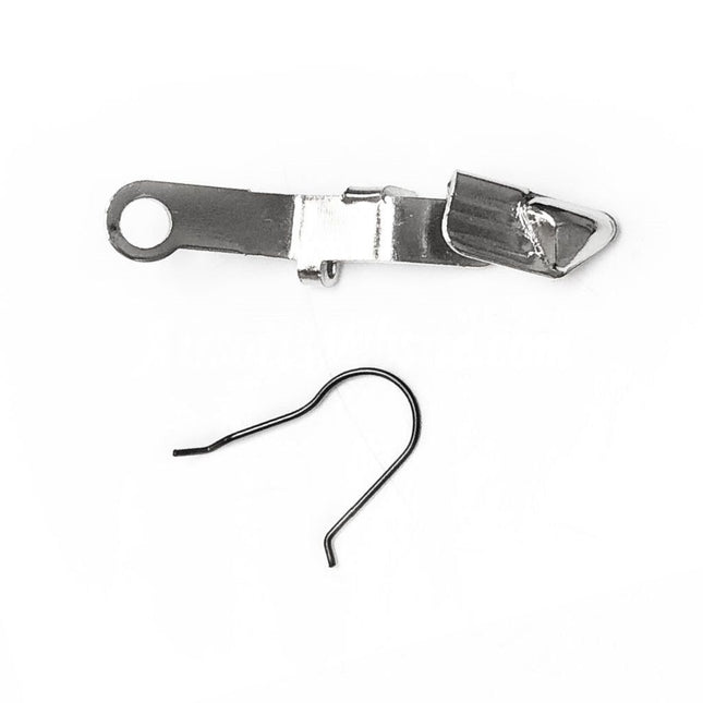 Guns Modify GM Extended Slide Stop Catch For Tokyo Marui G-Series GBB Pistols Airsoft Silver