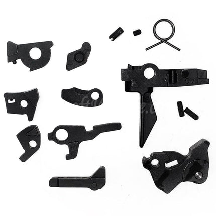 Système de tir à 2 modes GM EVO Steel (détente de type GEI) pour fusils Tokyo Marui série M4 MWS GBB Airsoft