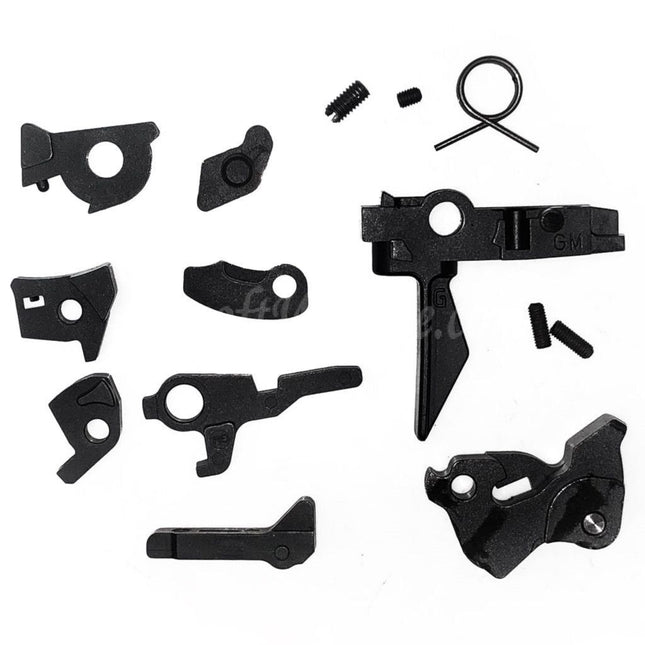 Système de tir à 2 modes GM EVO Steel (détente de type GEI) pour fusils Tokyo Marui série M4 MWS GBB Airsoft