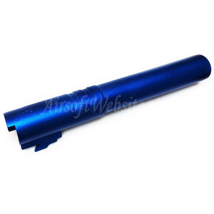 Canon extérieur en aluminium CNC 5KU 5 pouces 123/127 mm + 11 mm CW pour pistolets Armorer Works AW WE-TECH Tokyo Marui Hi-Capa 5.1 GBB Airsoft