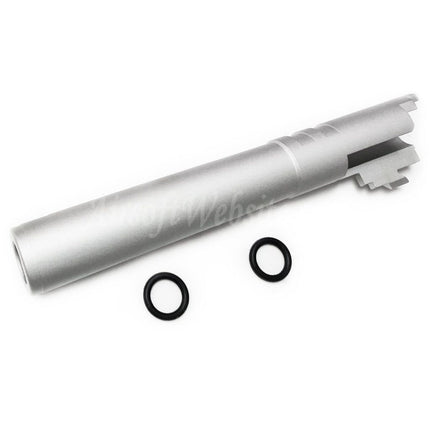 Canon extérieur en aluminium CNC 5KU 5 pouces 123/127 mm + 11 mm CW pour pistolets Armorer Works AW WE-TECH Tokyo Marui Hi-Capa 5.1 GBB Airsoft