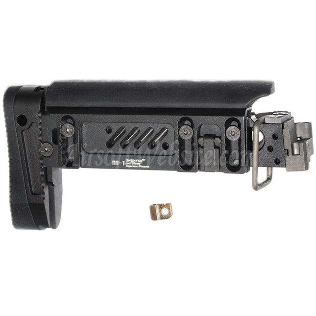 Crosse pliante latérale 5KU PT-1 AK pour fusils E&amp;L série AK, noir