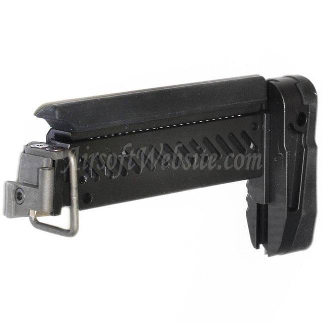 Crosse pliante latérale 5KU PT-1 AK pour fusils E&amp;L série AK, noir