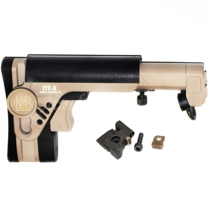 5KU PT-3 AK Telescopic Side Folding Stock for E&L AK Series AEG GBB Rifles Airsoft