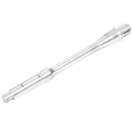 Battleaxe 265 mm/280 mm M4 CQB Außenlauf -14 mm CCW Gegenuhrzeigersinn Gewinde für Tokyo Marui M4 MWS GBB Gewehre Airsoft Silber