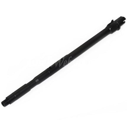 Battleaxe 360mm/375mm M4A1 Outer Barrel -14mm CCW Counter-Clockwise Thread For Tokyo Marui M4 MWS GBB Rifles Airsoft Black
