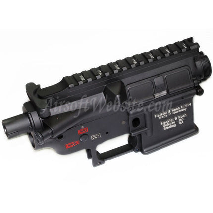 Récepteur supérieur et inférieur en métal E&amp;C 416 B pour fusils AEG E&amp;C Tokyo Marui M4 M16