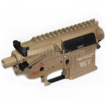 Récepteur supérieur et inférieur en métal E&amp;C 416 B pour fusils AEG E&amp;C Tokyo Marui M4 M16