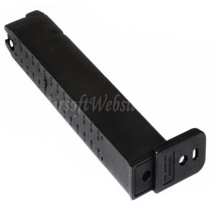 King Arms 30rd Gas Magazine V2 for G17 G18C G34 G35 G-Series GBB Pistols Airsoft Black