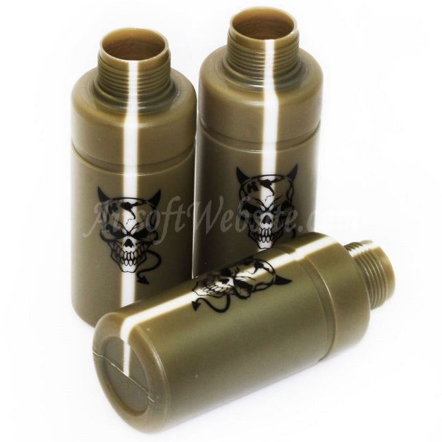 APS HAKKOTSU 3 pièces Thunder B CO2 Grenade Sonore Devil Shell Bouteille Paquet avec Noyau