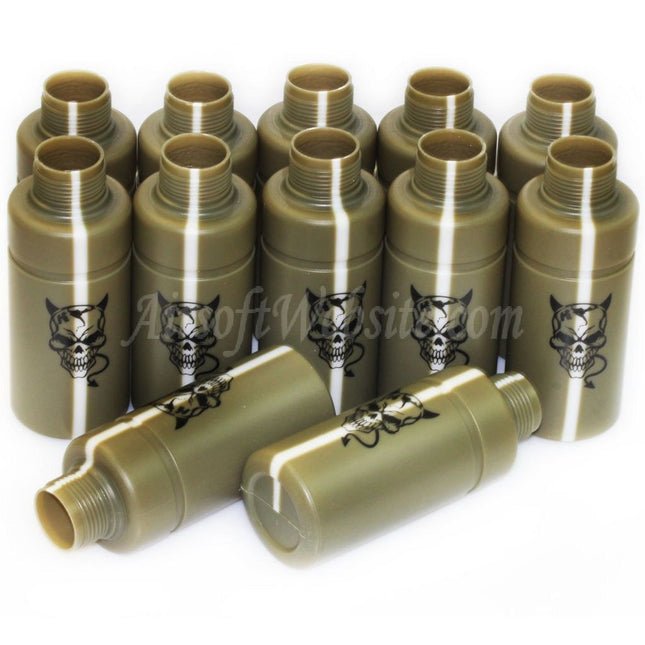 APS HAKKOTSU 12 pièces Thunder B CO2 Grenade Sonore Devil Shell Bouteille Paquet avec Noyau
