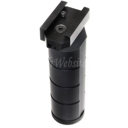 5KU CNC Aluminum PK-2 Foregrip Front Grip For 20mm Picatinny Rail AK Series Rifles Airsoft Black